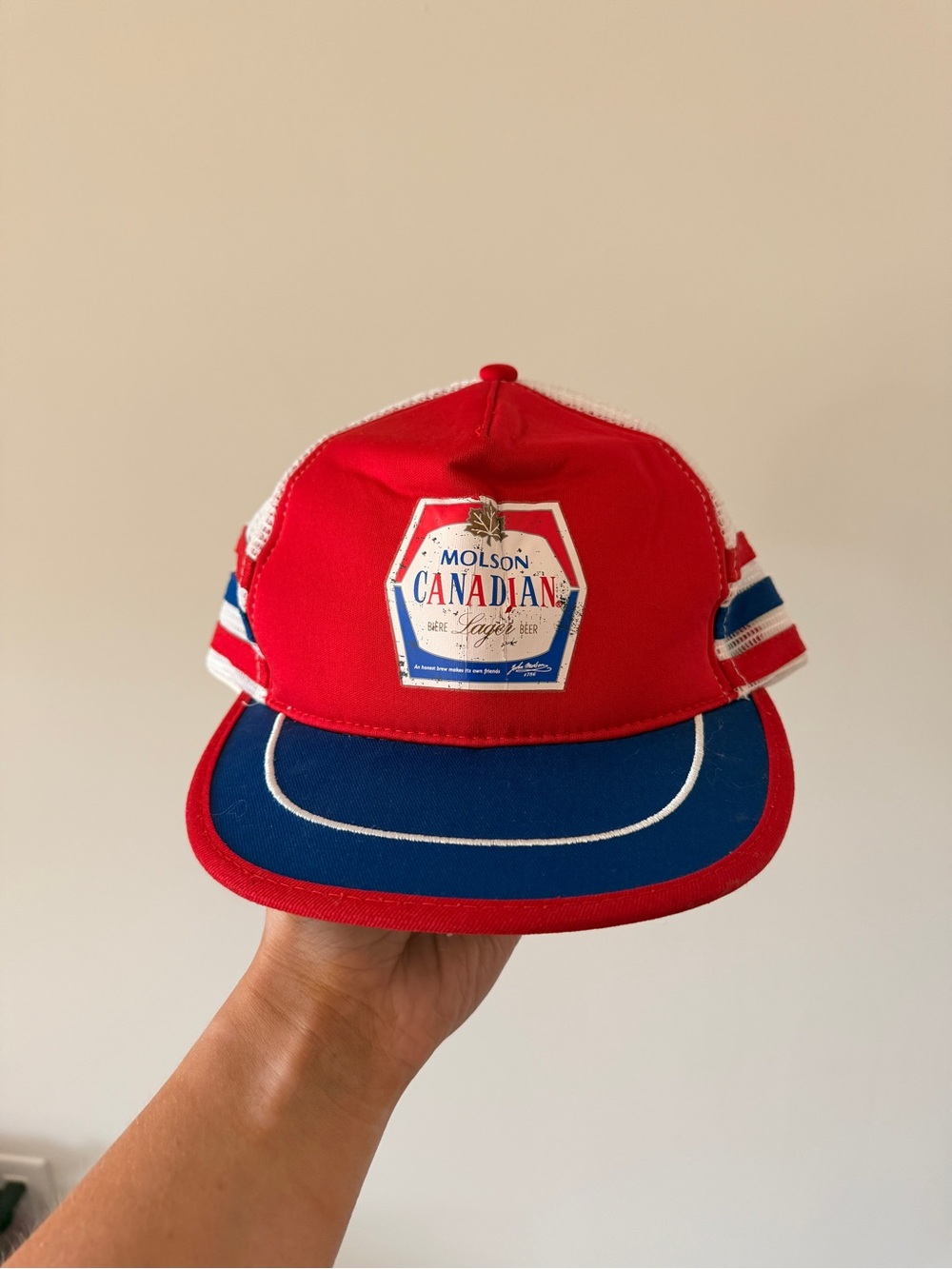 Vintage Molson Canadian Trucker Hat